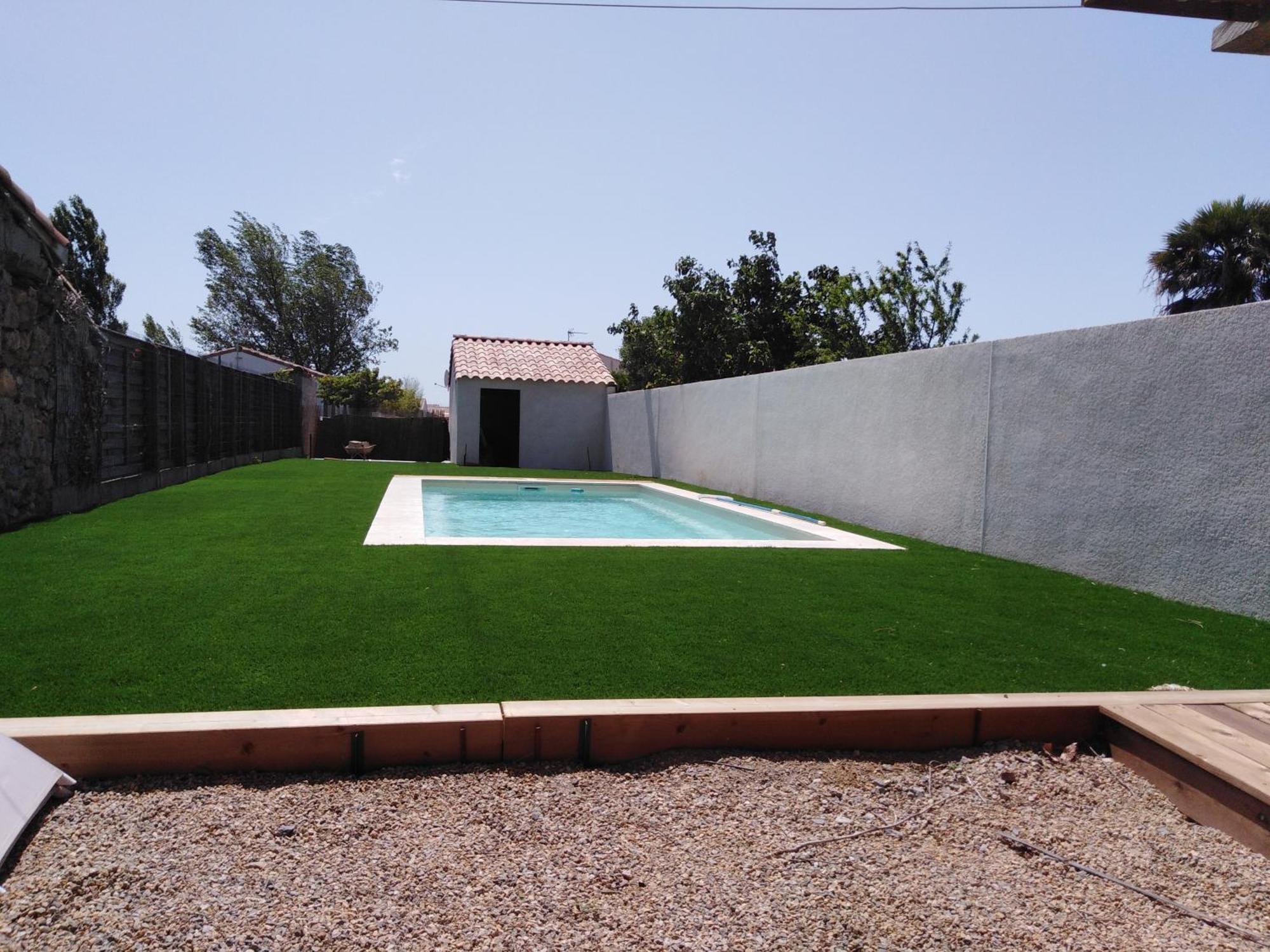 Maison A Bizanet Avec Piscine Exterior foto